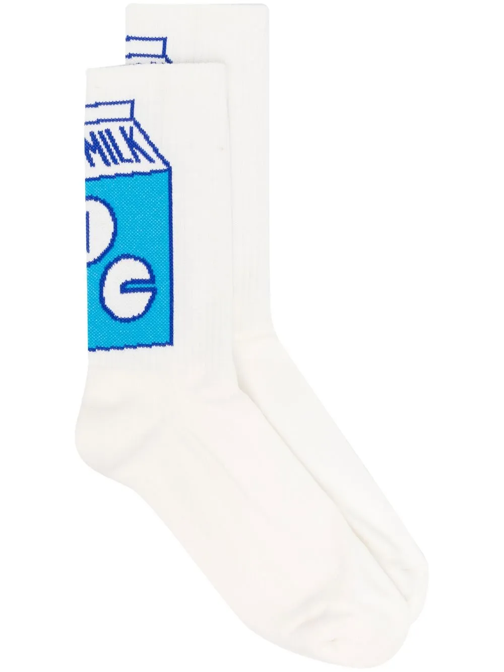 

Opening Ceremony Milk cotton-blend socks - White