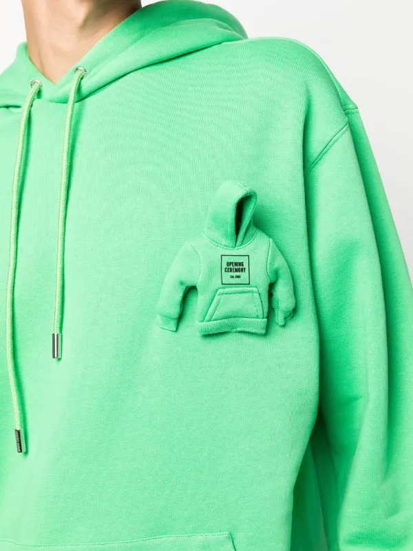 Opening Ceremony ロゴ パーカー | グリーン | FARFETCH JP
