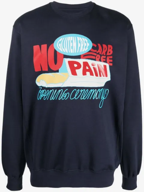 Opening Ceremony sudadera con eslogan estampado