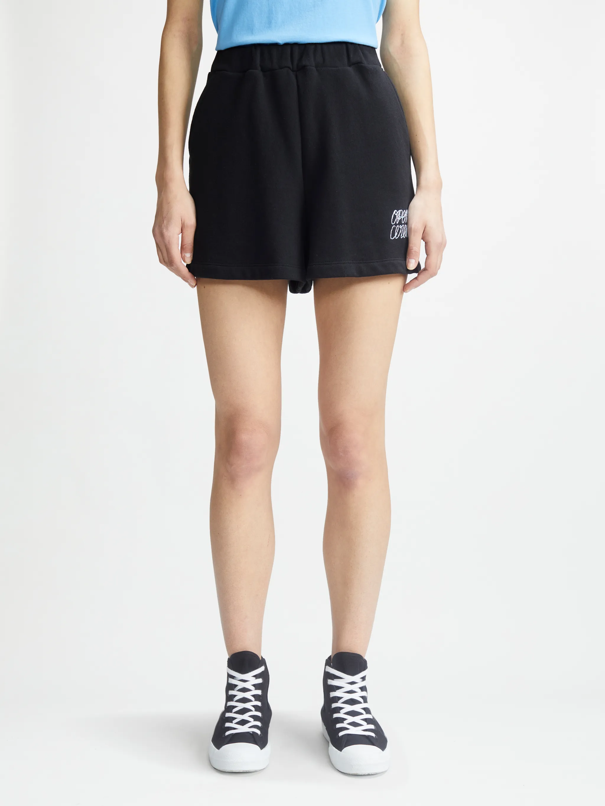 EMBROIDERY SWEATSHORTS