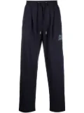 Opening Ceremony logo-embroidered straight trousers - Blue