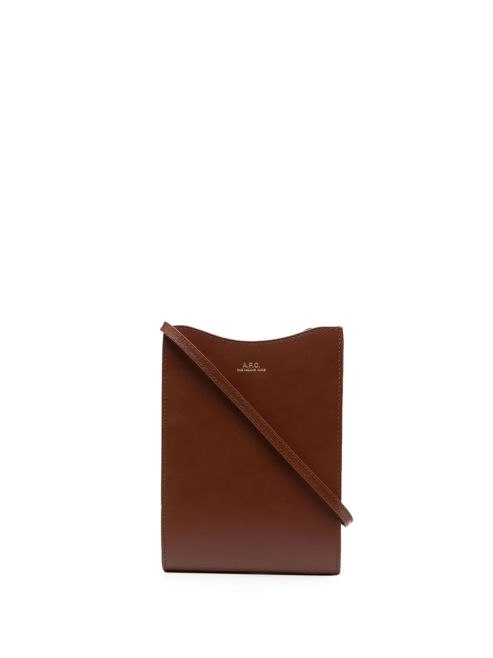 A.P.C. Jamie Leather Neck Pouch - Farfetch