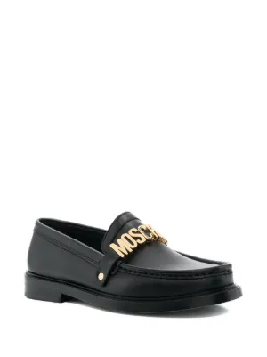 Moschino loafers womens clearance