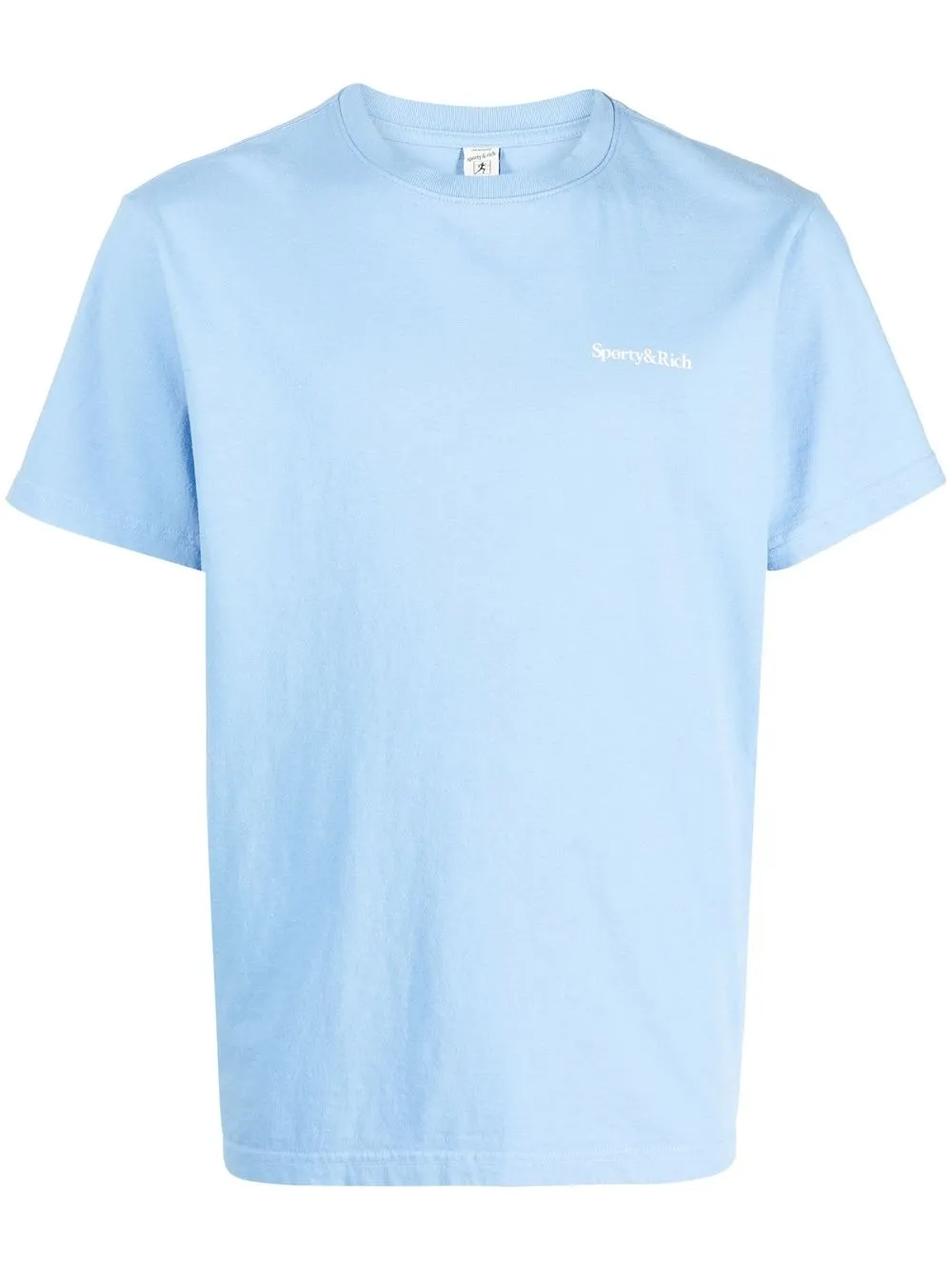 

Sporty & Rich playera con logo estampado en el pecho - Azul
