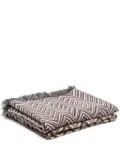 Missoni Home zig-zag-print soft blanket - Neutrals