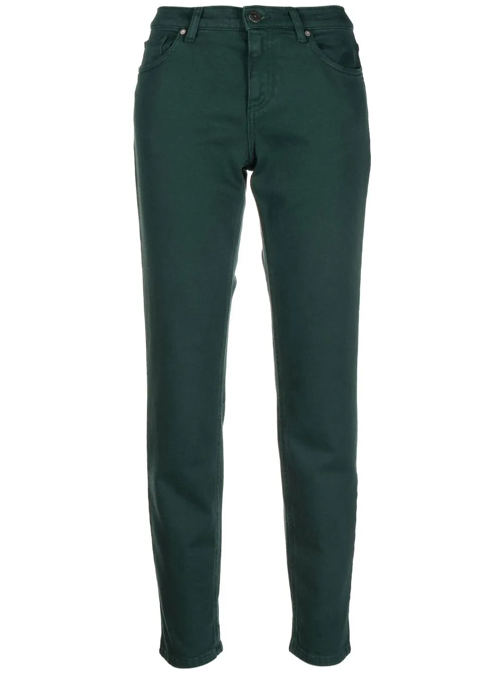 

P.A.R.O.S.H. cropped slim-cut jeans - Green