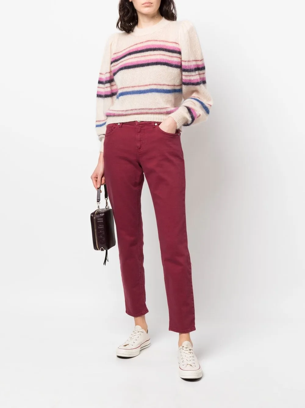 P.A.R.O.S.H. Denim jeans - Rood