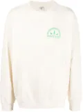 Sporty & Rich Fitness Group logo-print sweatshirt - Neutrals