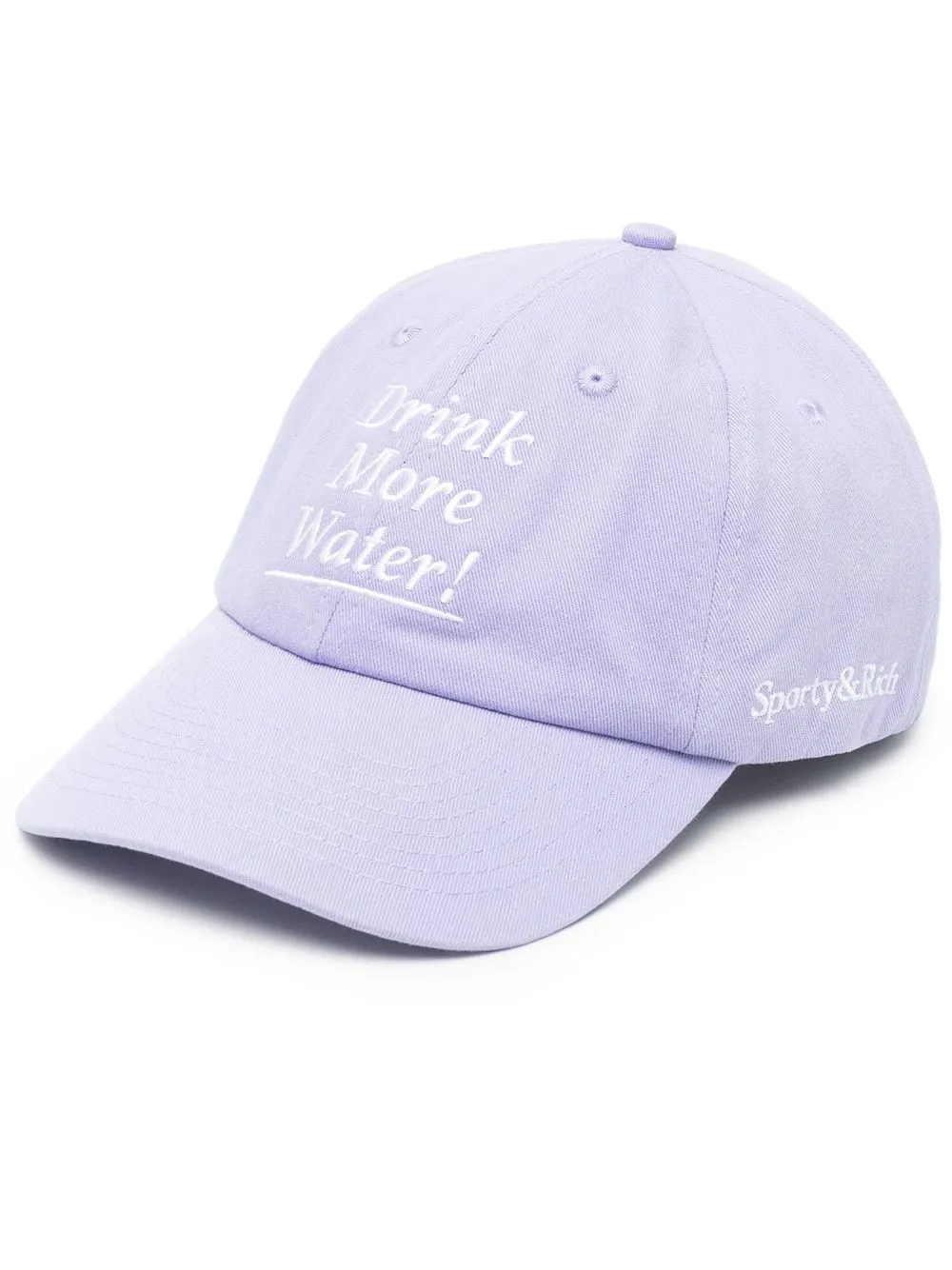 

Sporty & Rich gorra Drink More Water - Morado