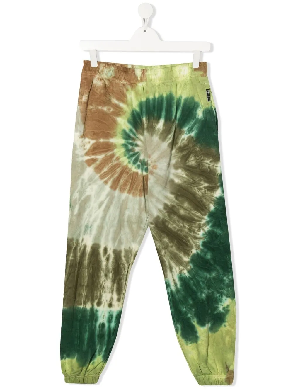 

Molo pantalones con estampado tie-dye - Verde