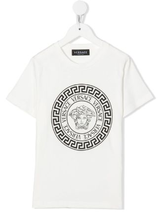 Versace Kids Medusa-print Cotton T-shirt - Farfetch