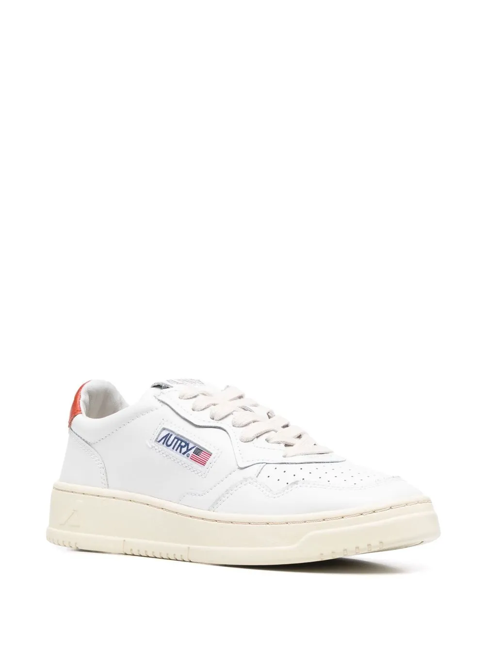 Autry logo-patch leather sneakers | Low-Tops | Image 2