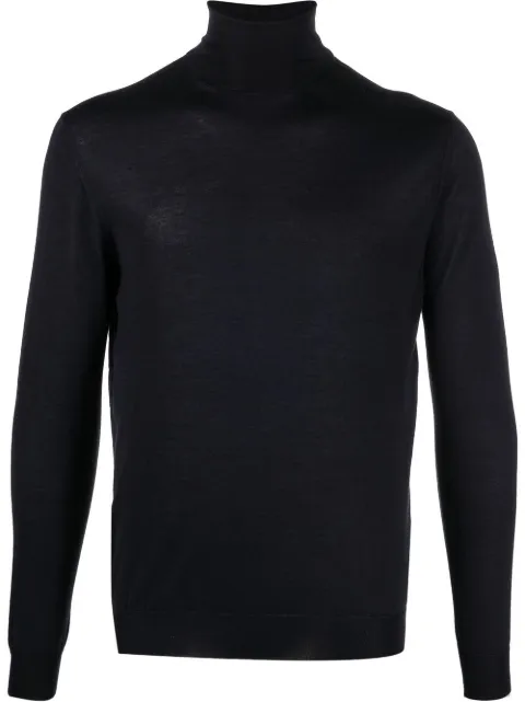 Malo roll-neck fine-knit jumper
