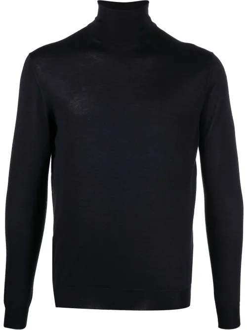 Pull en maille fine à col roulé - Malo - Modalova