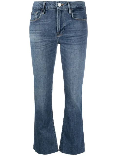 FRAME Le Crop bootcut jeans