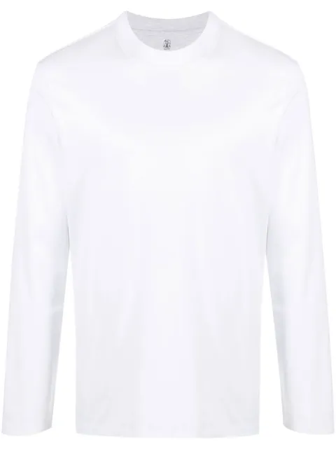 Brunello Cucinelli long-sleeve cotton T-shirt