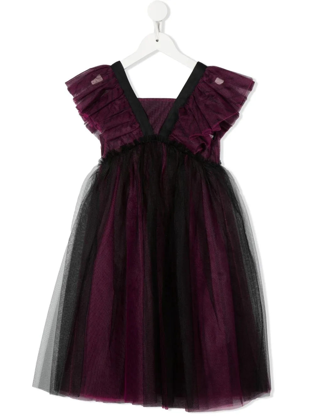 

Philosophy Di Lorenzo Serafini Kids vestido de tul acampanado - Morado