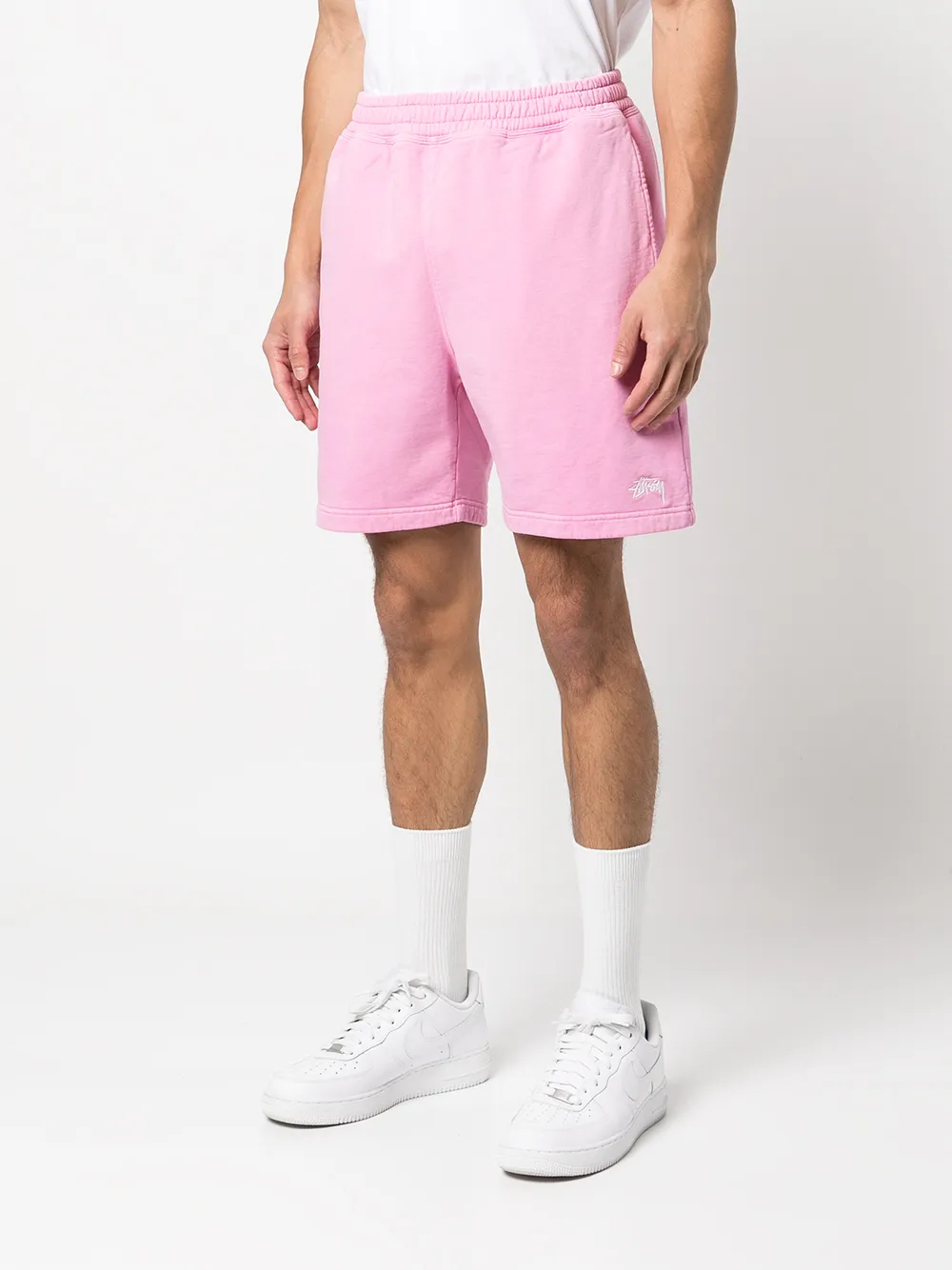 Stüssy Stock Logo Track Shorts - Farfetch