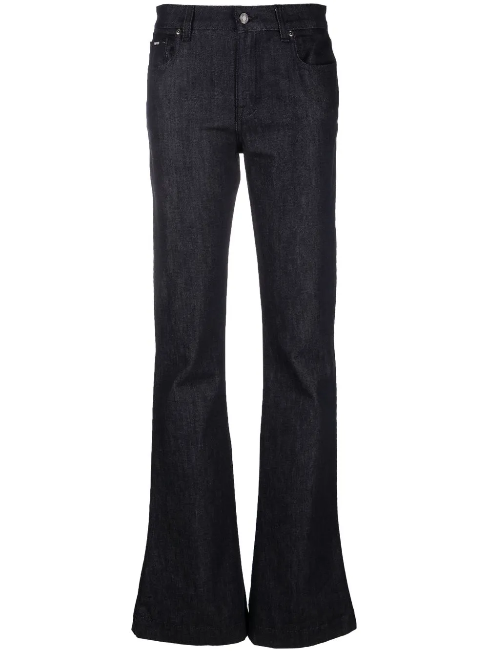 

TOM FORD jeans acampanados con tiro alto - Azul