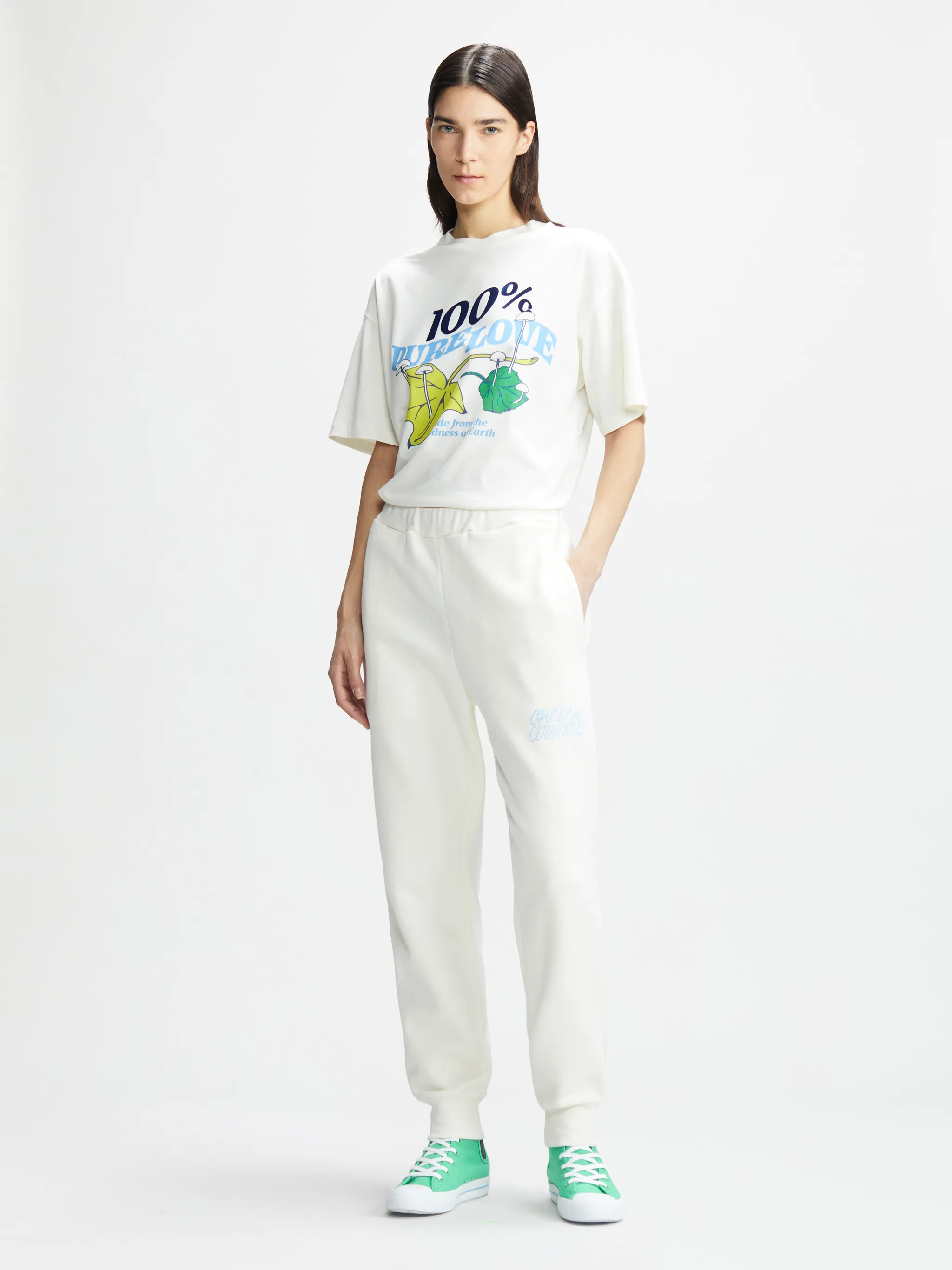 EMBROIDERY SWEATPANTS