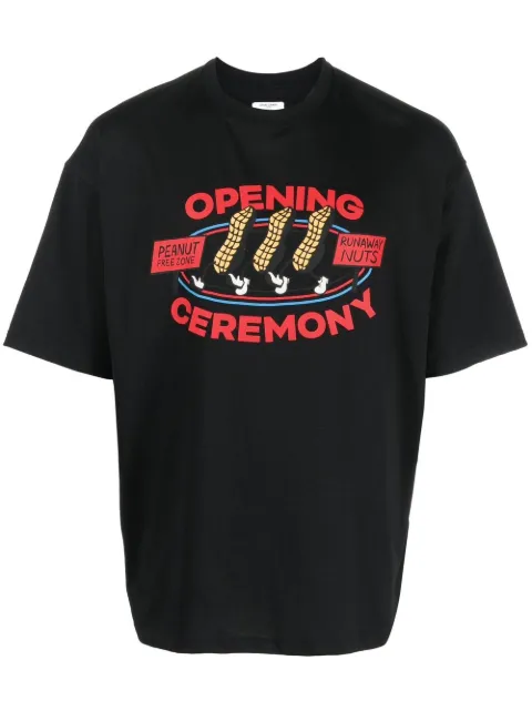 Opening Ceremony Peanuts logo cotton T-shirt