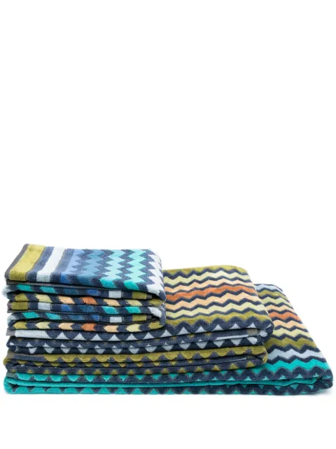 Missoni Home Giacomo five-piece set towel