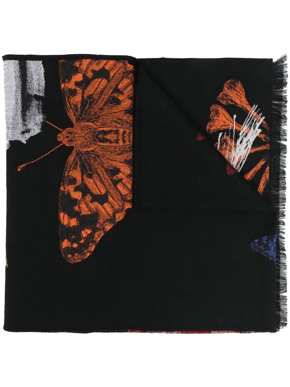 Mcqueen best sale butterfly scarf