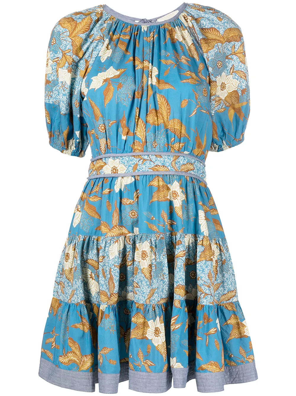 

Ulla Johnson Sloane floral-print dress - Blue