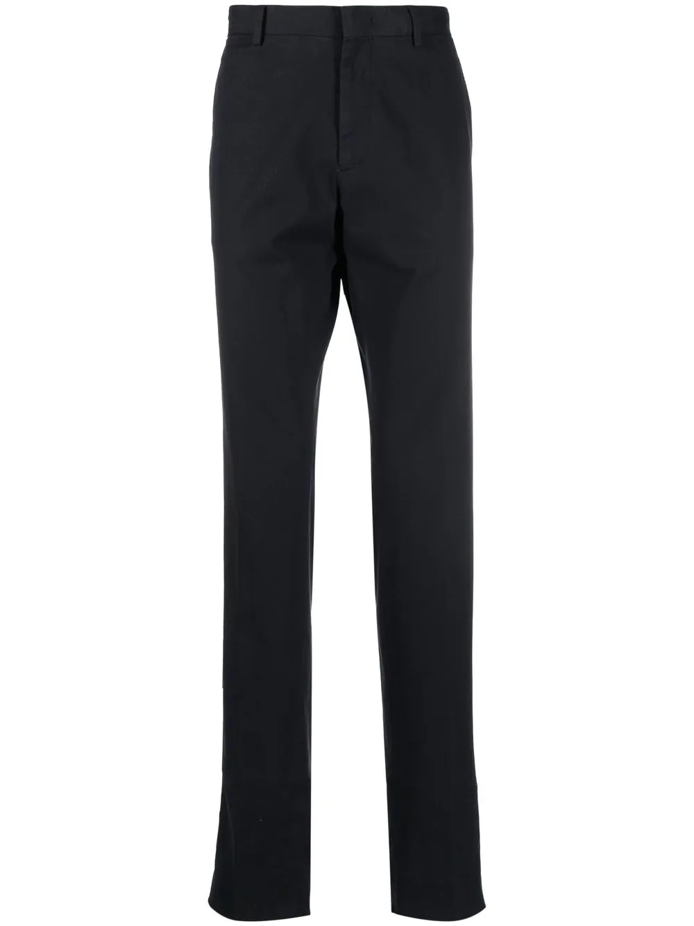 

Zegna straight-leg cotton trousers - Blue