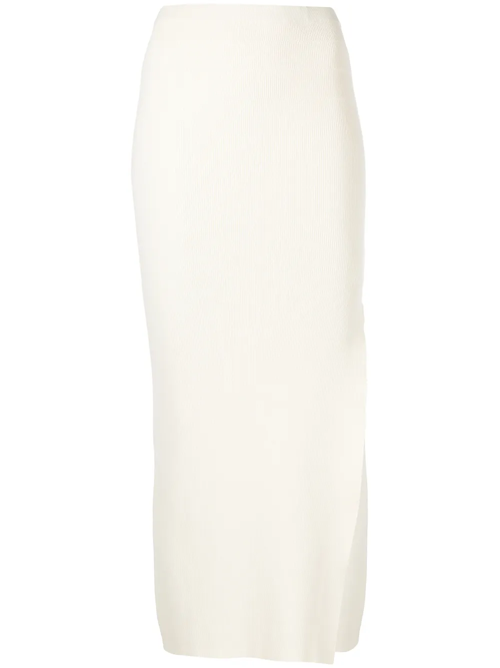 

Altuzarra falda midi Irvette - Blanco