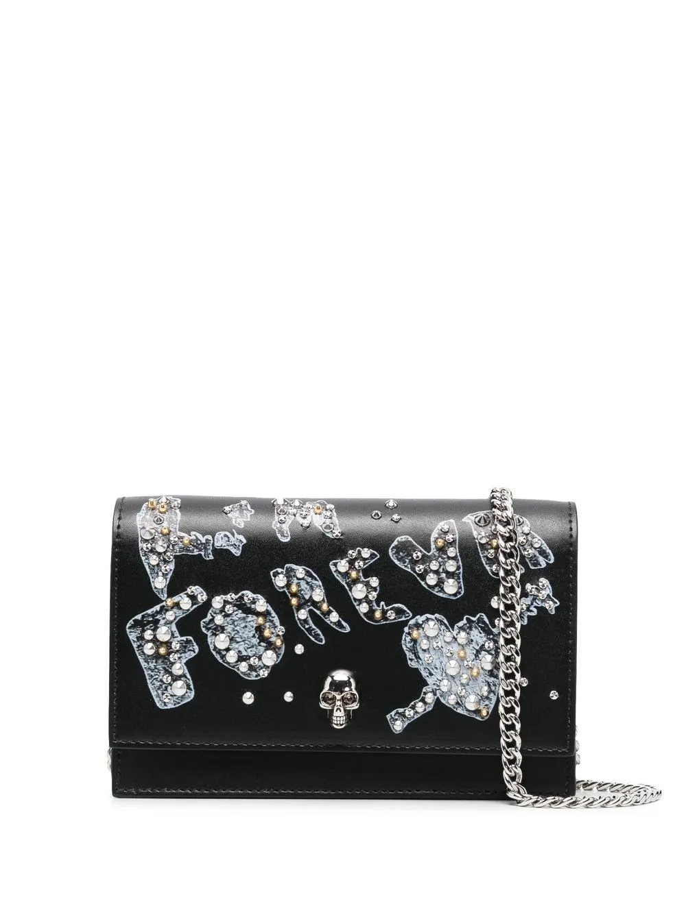 

Alexander McQueen Skull Mini satchel bag - Black