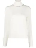 Maison Margiela Work-In-Progress high-neck jumper - Neutrals