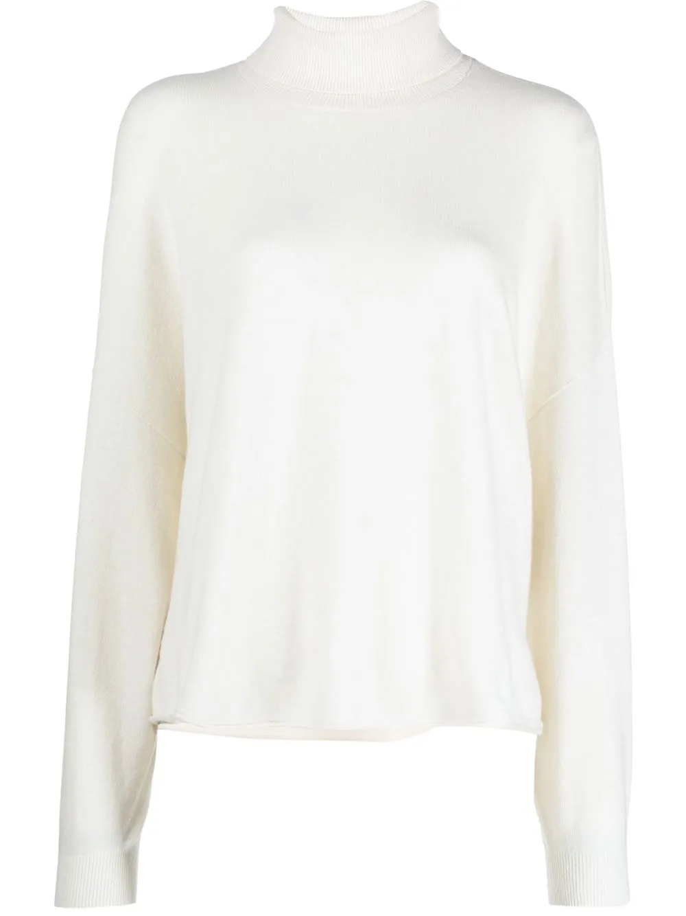 

Semicouture cashmere-blend roll neck jumper - Neutrals