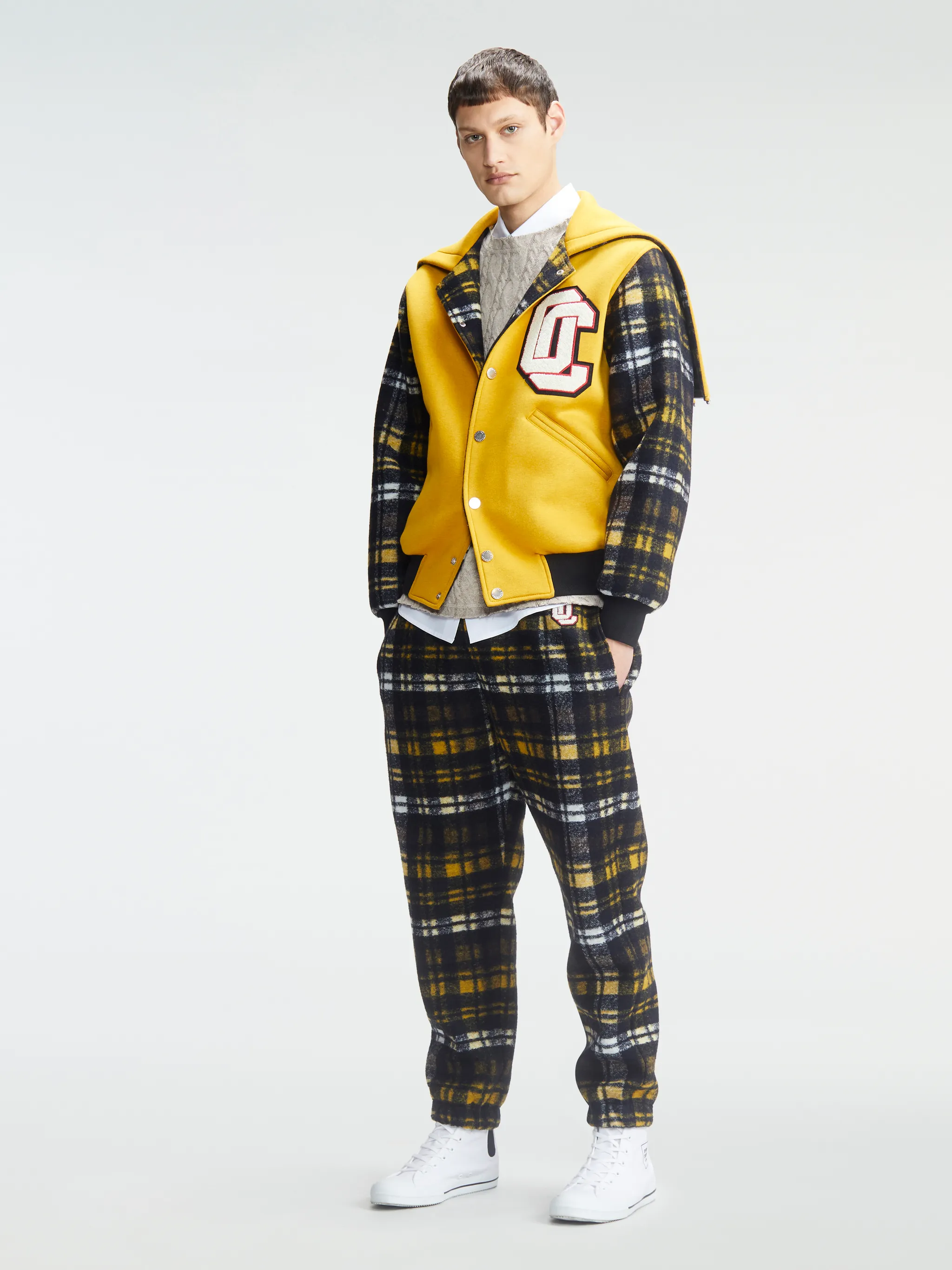 OC WHEAT BONDED WOOL VARSITY