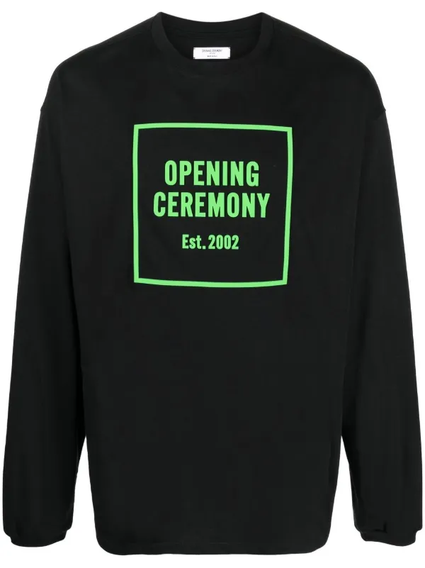 Opening ceremony store logo sweatshirt