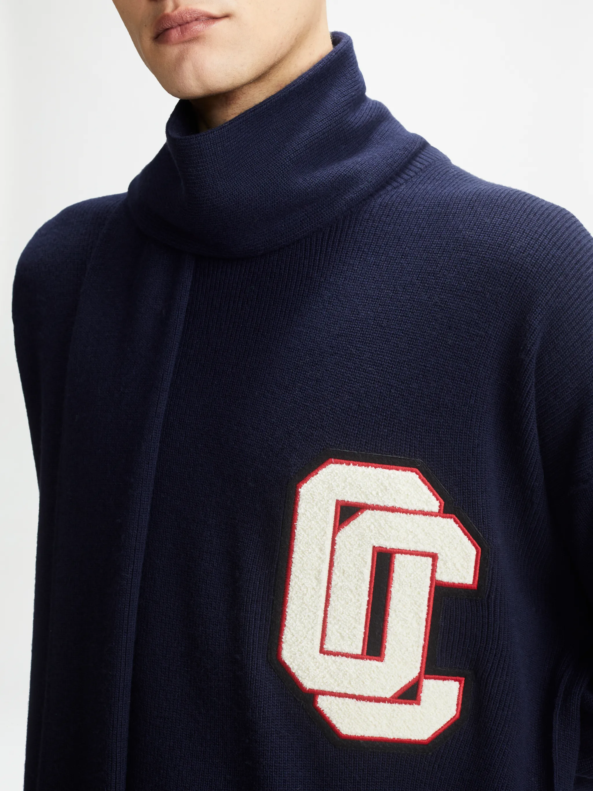 SLEEVES VARSITY SWEATER