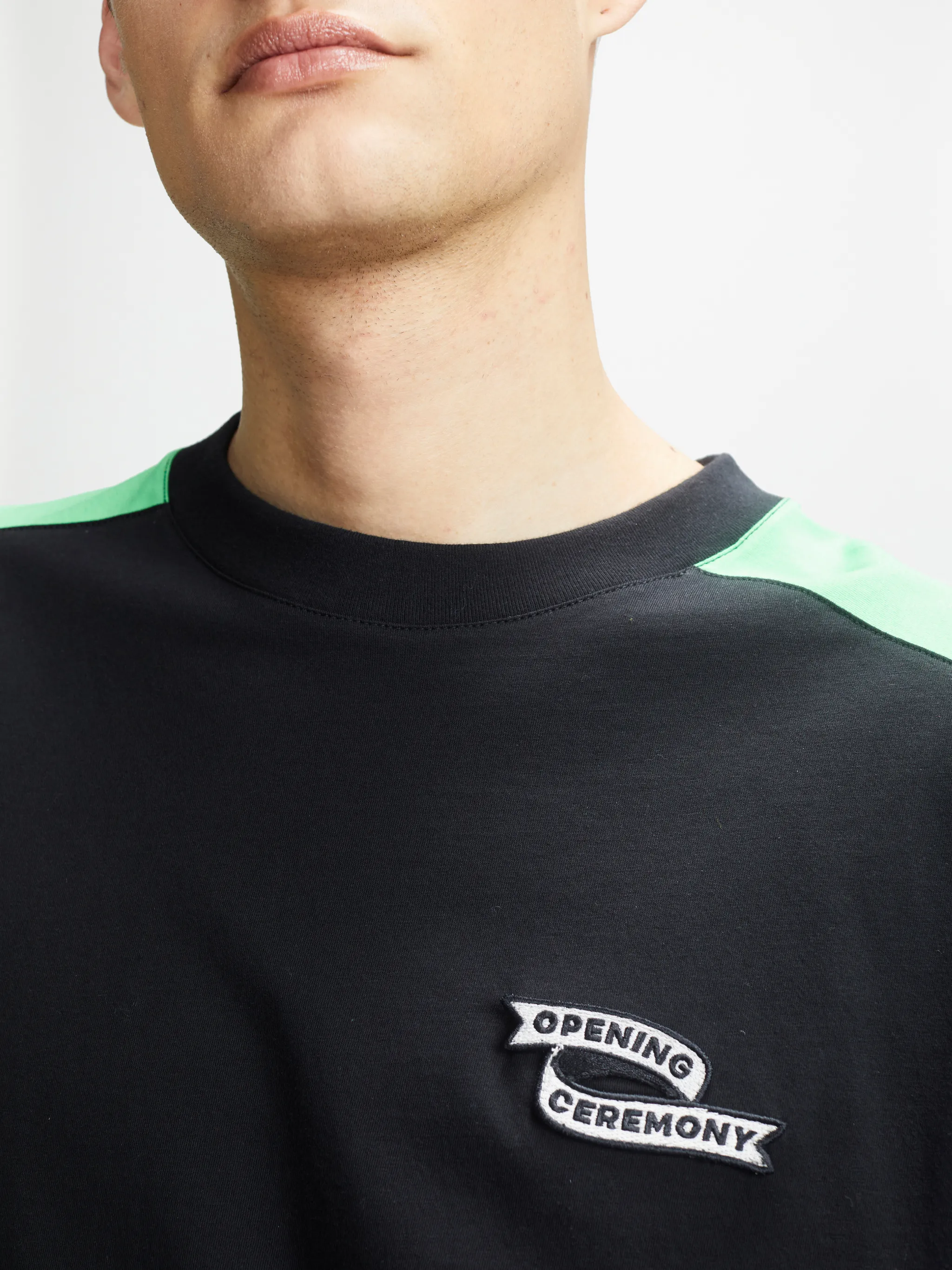 FLAG COLOR BLOCK T-SHIRT