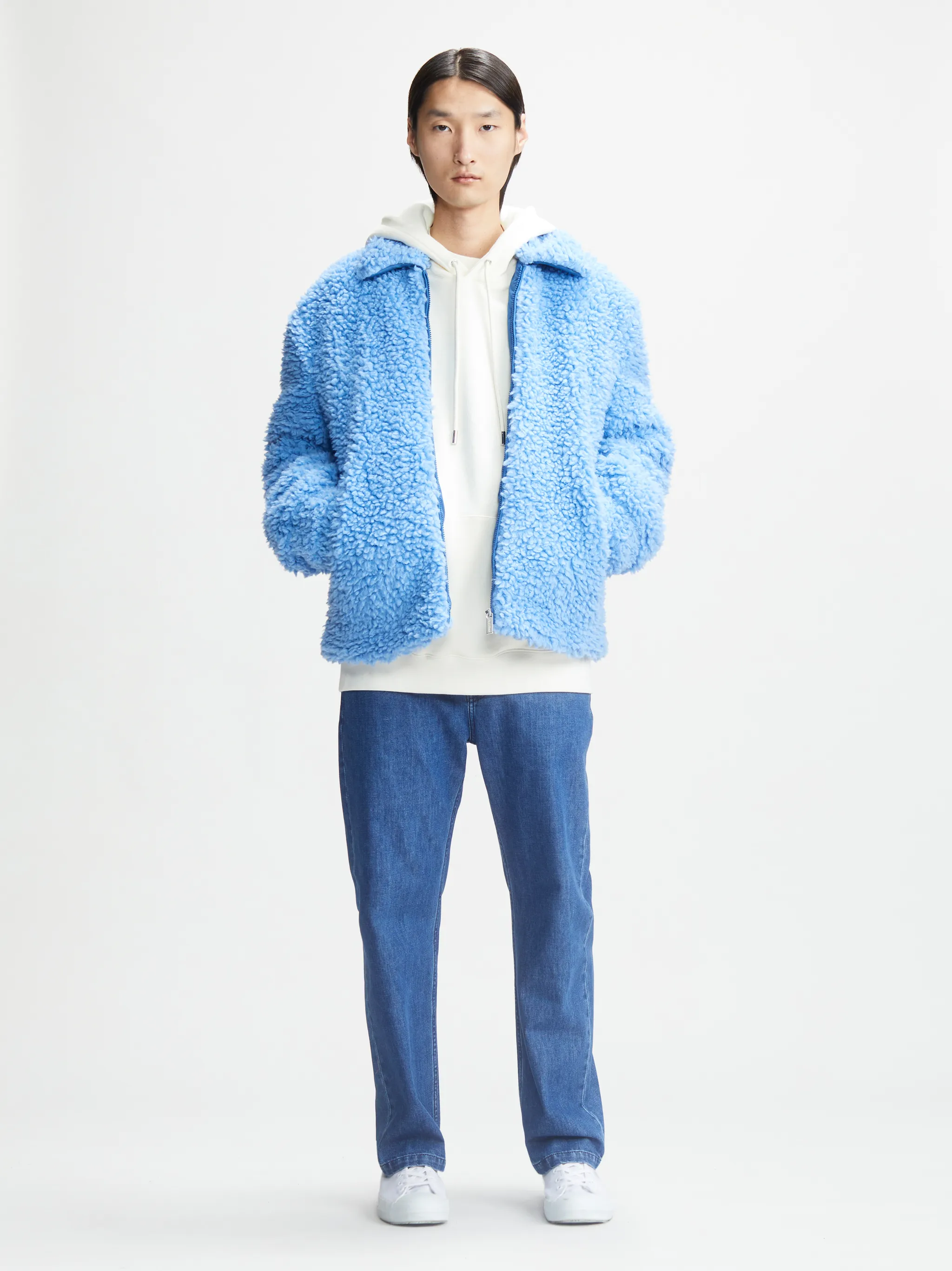 BOX LOGO POLAR FLEECE JACKET