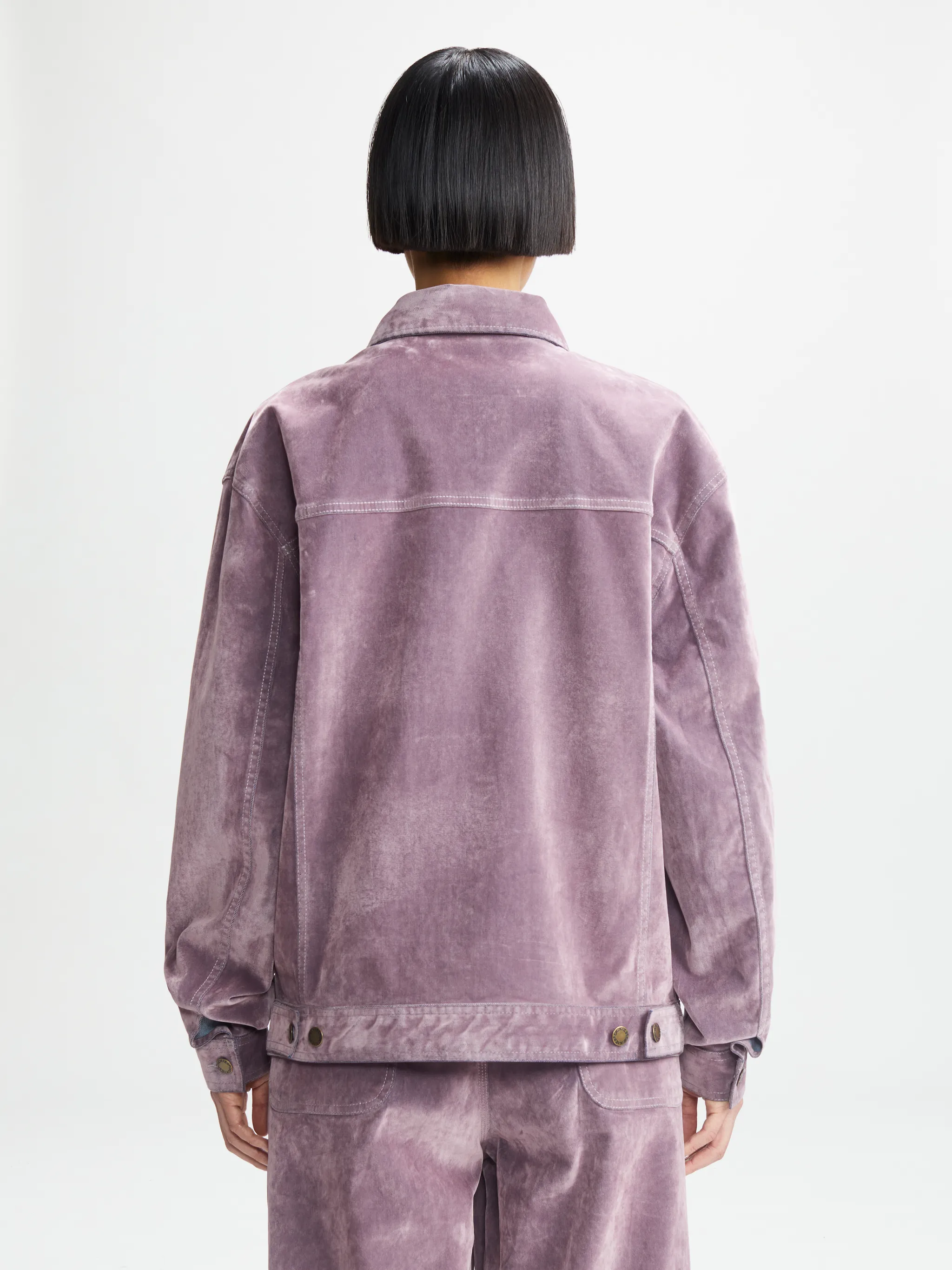 Dickies x Opening Ceremony Flock Denim Utility Jacket