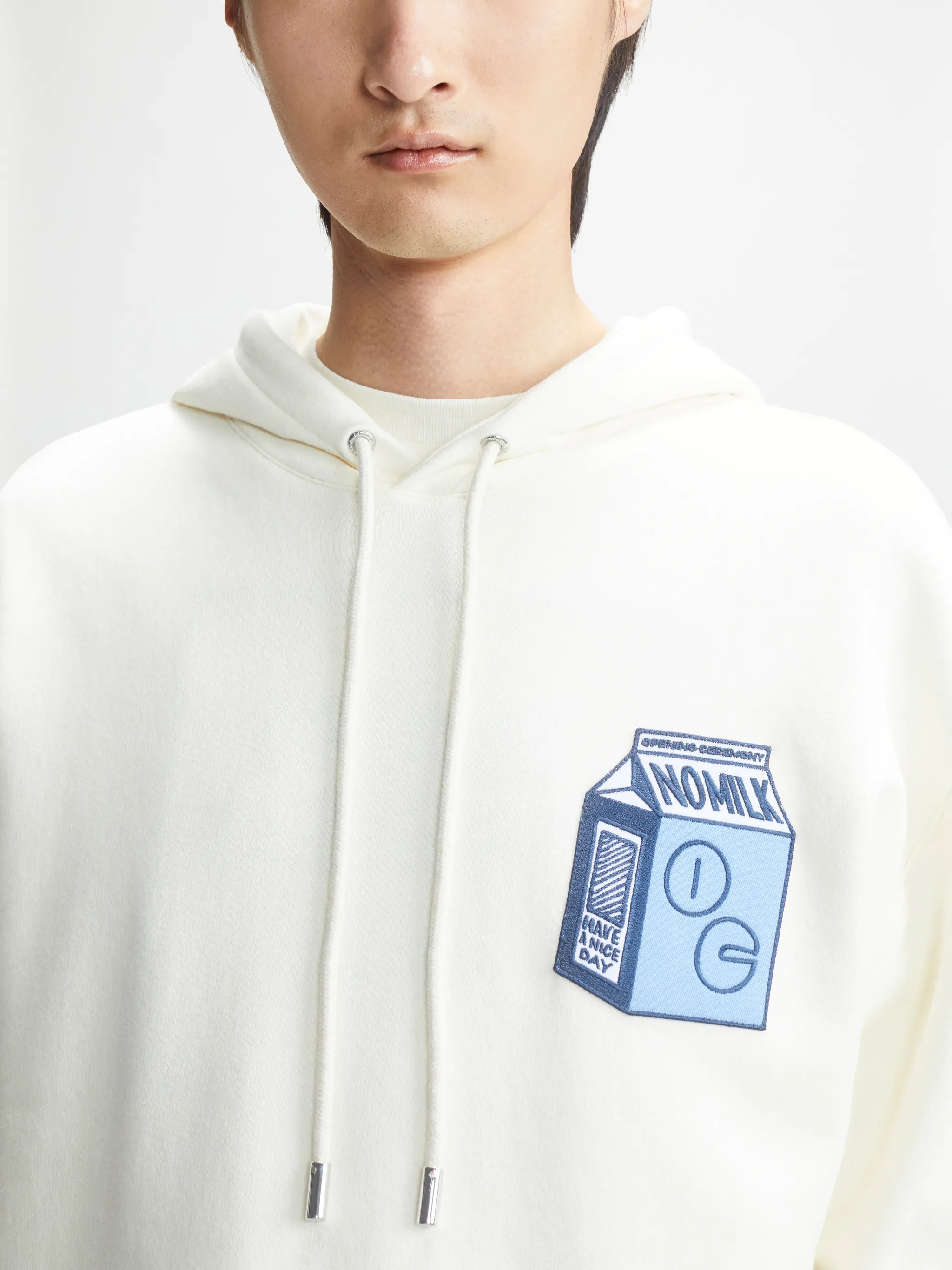 MILK PATCH HOODIE