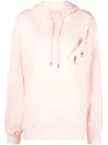 Opening Ceremony box-logo rib-trimmed hoodie - Pink