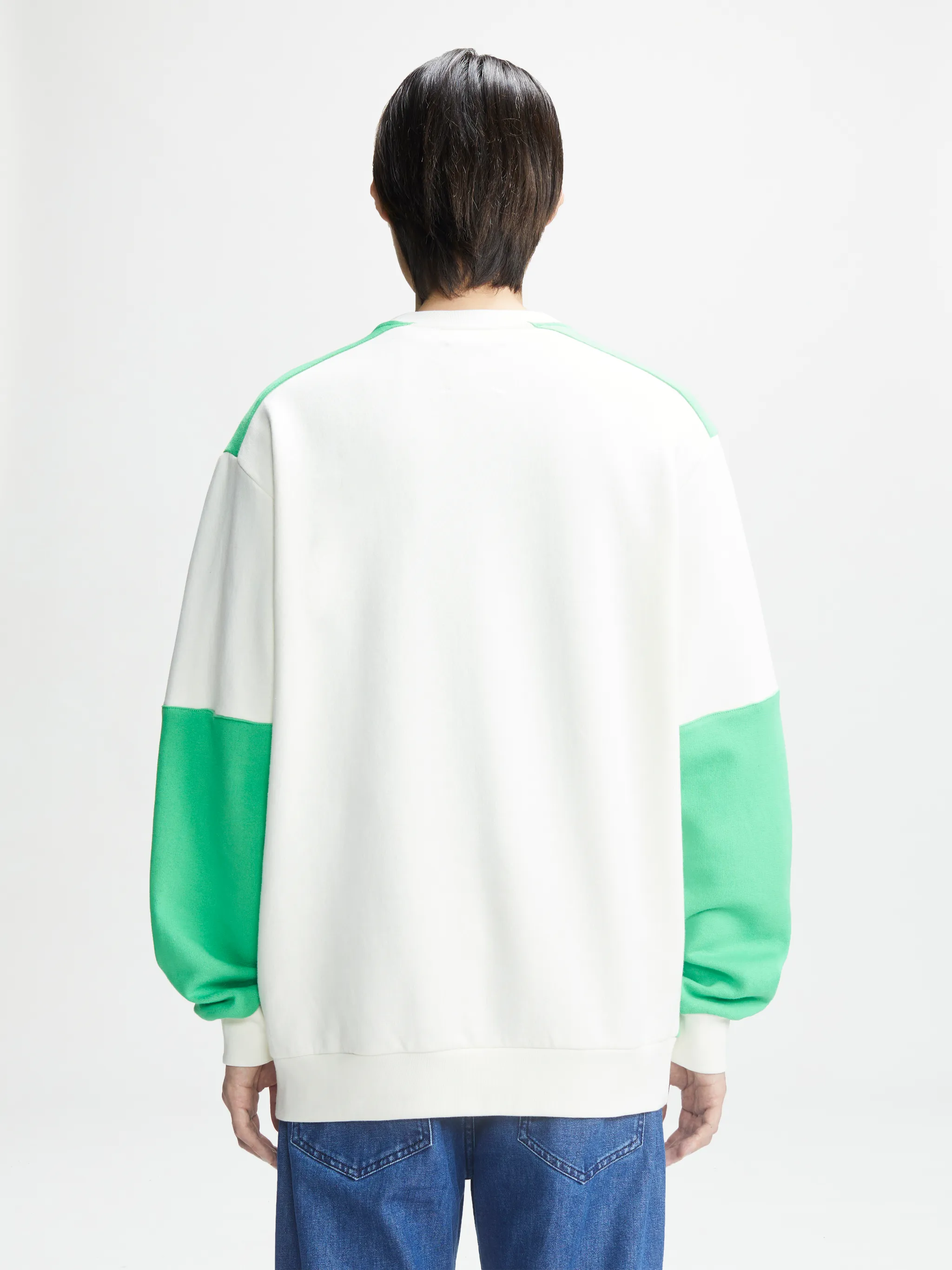 FLAG COLOR BLOCK SWEATSHIRT