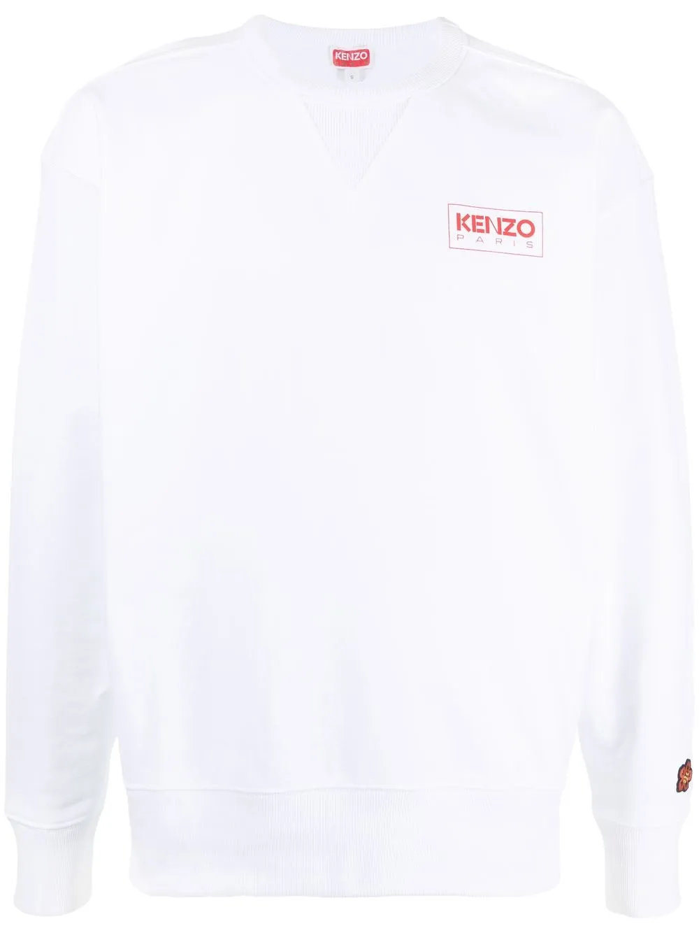 

Kenzo logo-print crew-neck sweatshirt - White