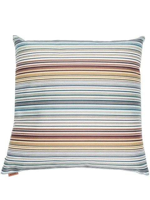 Missoni Home striped square cushion