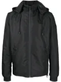 Lanvin graphic-print hooded jacket - Black