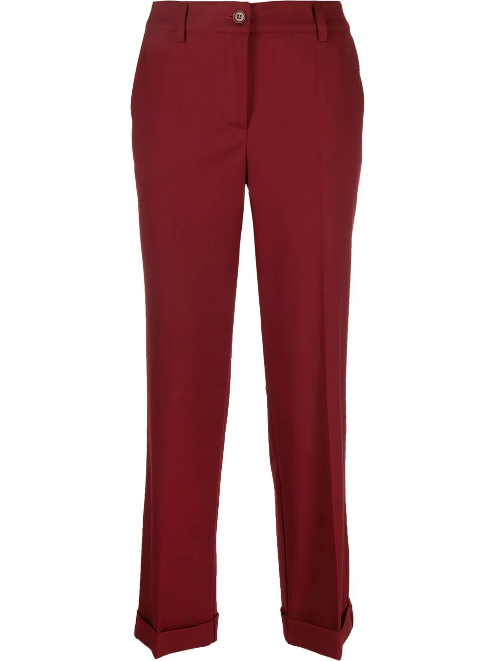 

P.A.R.O.S.H. pantalones de vestir rectos - Rojo