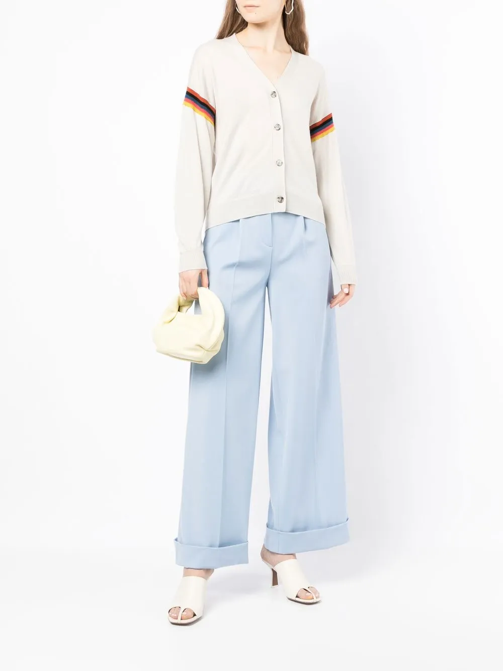 Paul Smith Gestreept vest - Beige