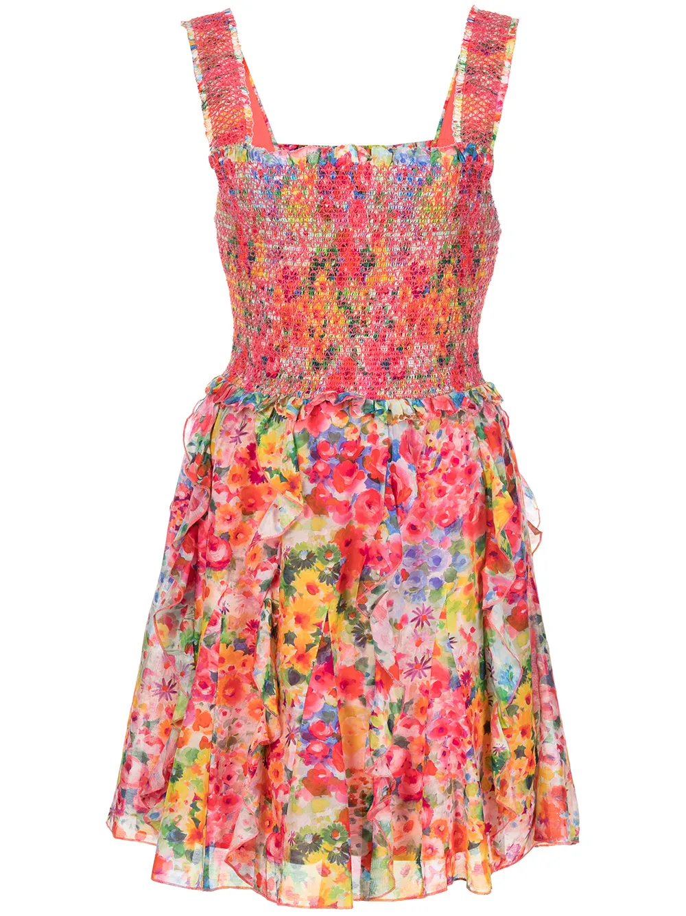 

Alice+Olivia vestido corto Jocelyn - Rosado