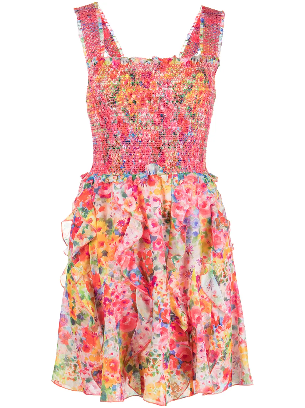

alice + olivia floral-print dress - Multicolour