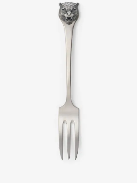 Gucci tiger head fork (set of 2)